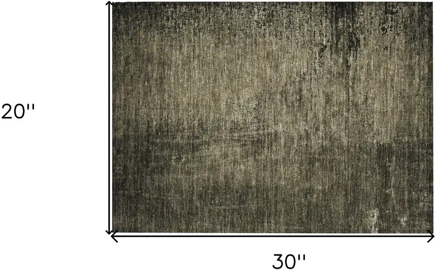Gray Abstract Washable Non Skid Indoor Outdoor Area Rug Photo 9