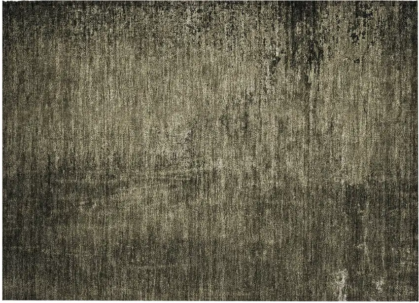 Gray Abstract Washable Non Skid Indoor Outdoor Area Rug Photo 1
