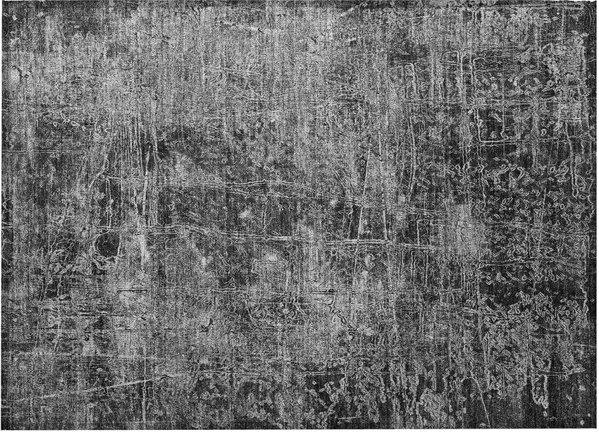 Gray Abstract Washable Non Skid Indoor Outdoor Area Rug Photo 5