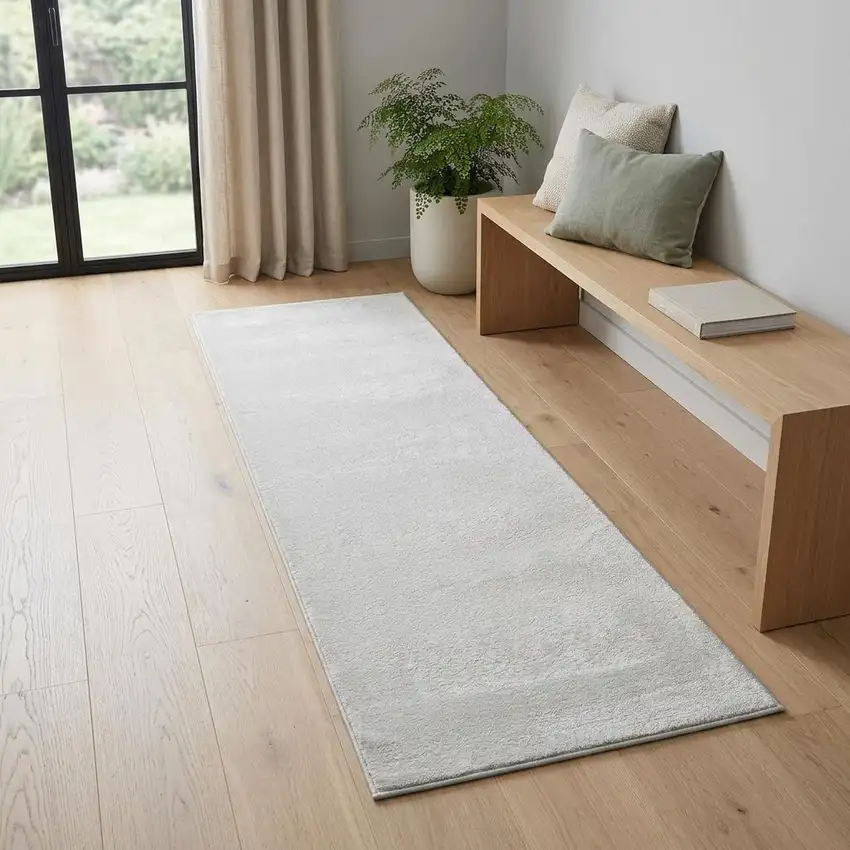 Gray And Beige Abstract Area Rug Photo 1