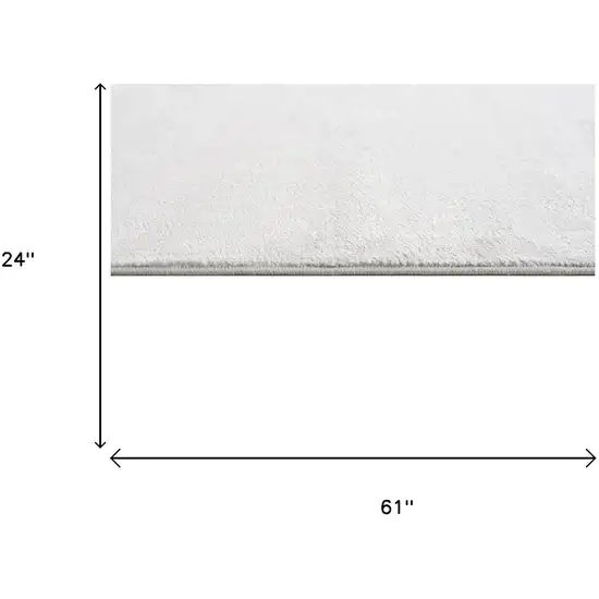 Gray And Beige Abstract Area Rug Photo 5