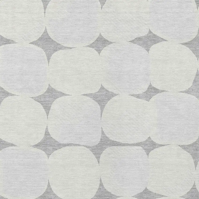 Gray And Beige Abstract Washable Indoor Outdoor Area Rug Photo 6