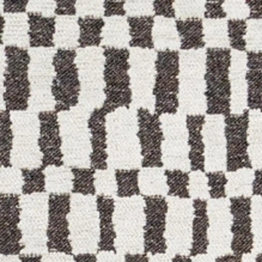 Gray And Beige Geometric Berber Washable Area Rug With UV Protection Photo 3