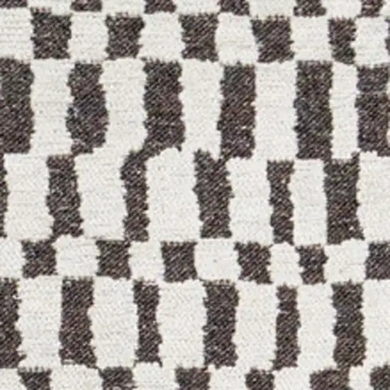 Gray And Beige Geometric Berber Washable Area Rug With UV Protection Photo 3