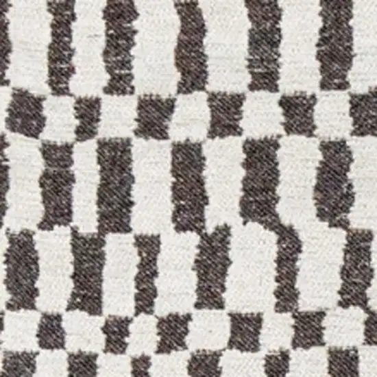 Gray And Beige Geometric Washable Area Rug With UV Protection Photo 7