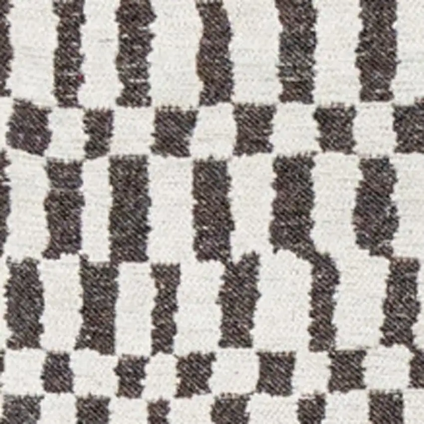 Gray And Beige Geometric Washable Area Rug With UV Protection Photo 7
