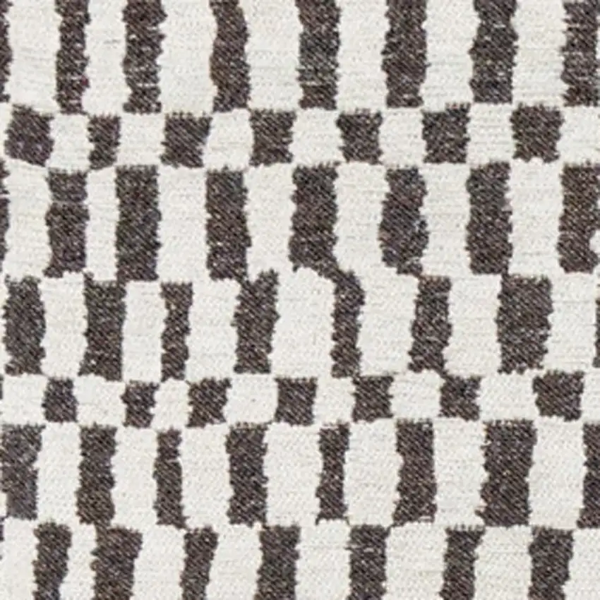 Gray And Beige Geometric Washable Area Rug With UV Protection Photo 8