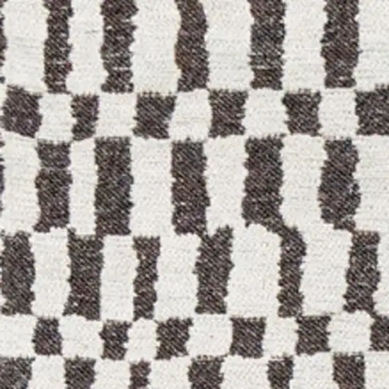Gray And Beige Geometric Washable Area Rug With UV Protection Photo 3