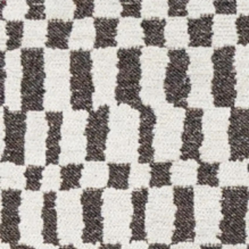 Gray And Beige Geometric Washable Area Rug With UV Protection Photo 7