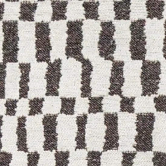 Gray And Beige Geometric Washable Area Rug With UV Protection Photo 3