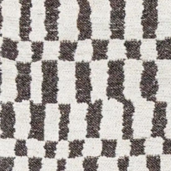 Gray And Beige Geometric Washable Area Rug With UV Protection Photo 7
