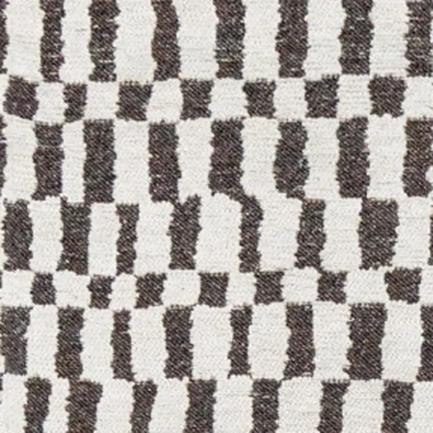 Gray And Beige Geometric Washable Area Rug With UV Protection Photo 4