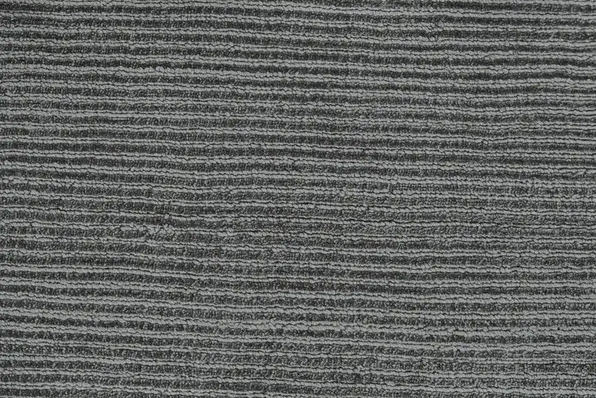 Gray And Black Hand Woven Area Rug Photo 6