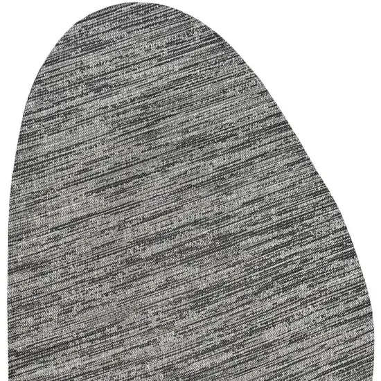 Gray And Black Medallion Indoor Outdoor Area Rug Photo 3