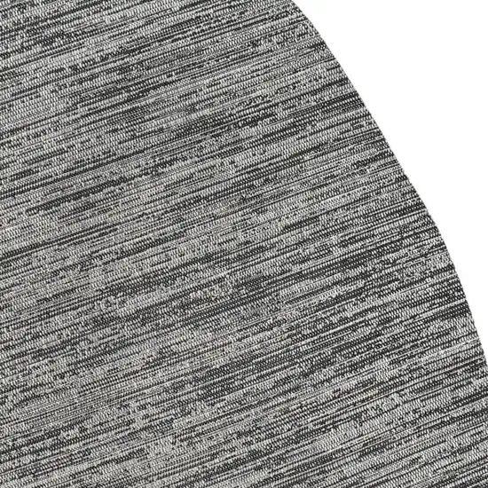 Gray And Black Medallion Indoor Outdoor Area Rug Photo 2