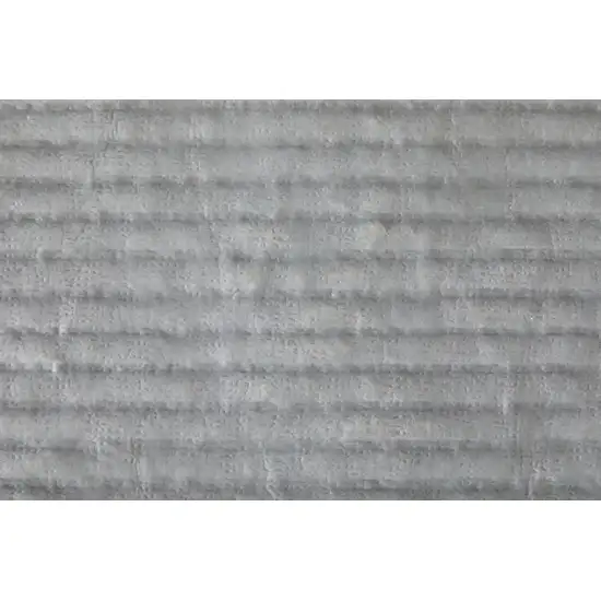 Gray And Black Non Slip Rug Pad Photo 4