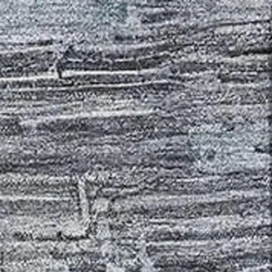 Gray And Blue Abstract Washable Area Rug With UV Protection Photo 2