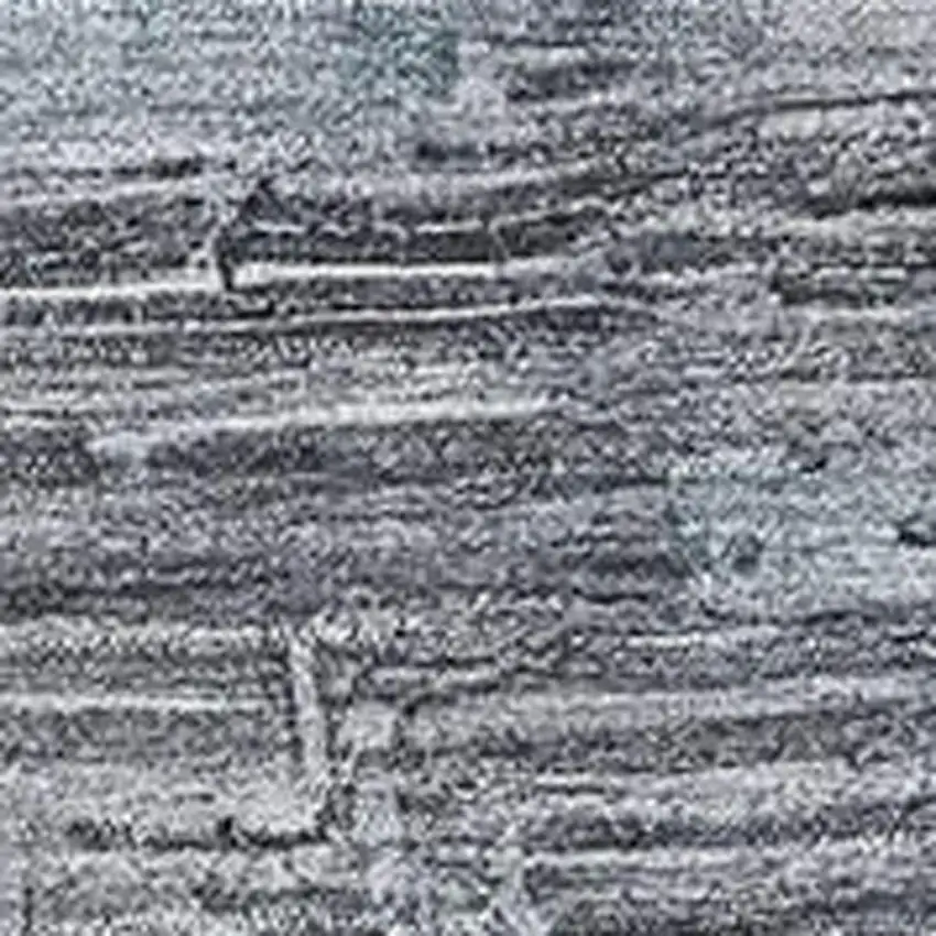 Gray And Blue Abstract Washable Area Rug With UV Protection Photo 2