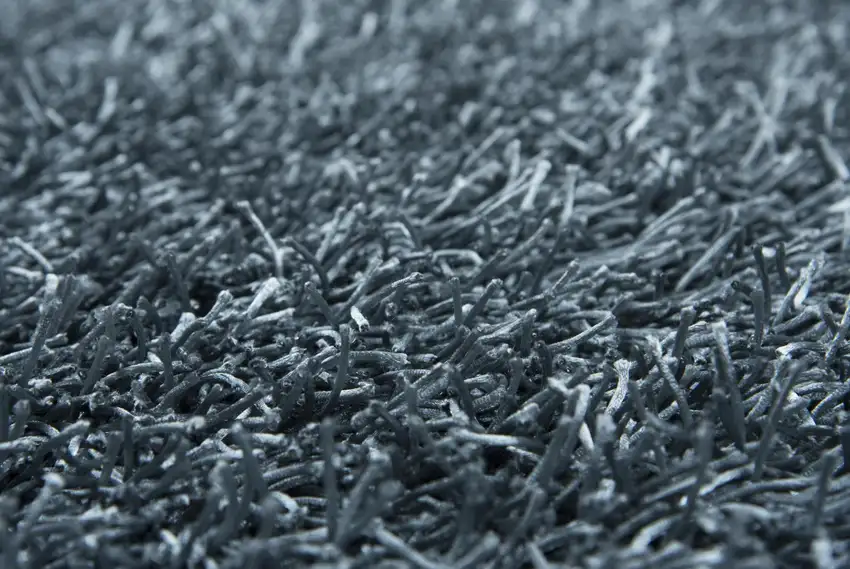 Gray And Blue Shag Hand Tufted Area Rug Photo 3