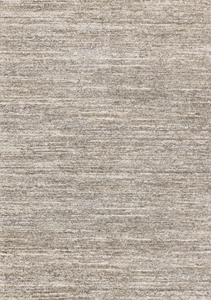 Gray And Brown Abstract Area Rug Photo 2