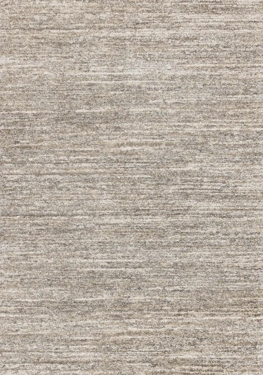 Gray And Brown Abstract Area Rug Photo 4