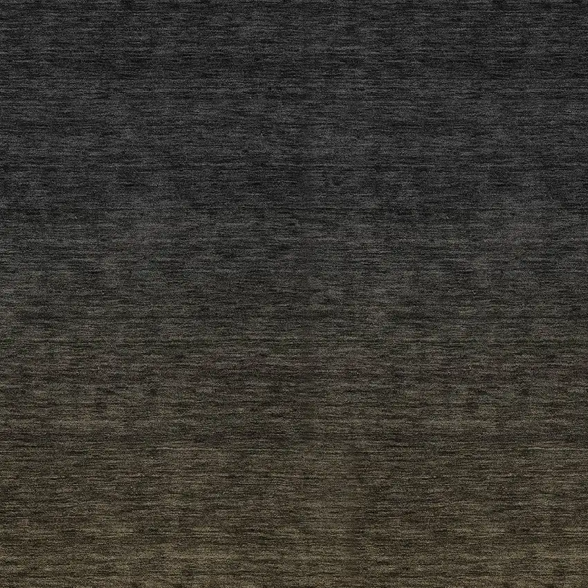 Gray And Brown Abstract Washable Indoor Outdoor Area Rug Photo 6