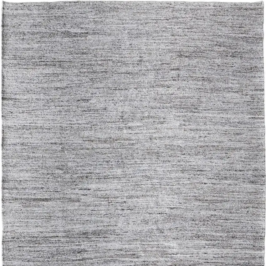 Gray And Brown Handmade Indoor Outdoor Area Rug Photo 3