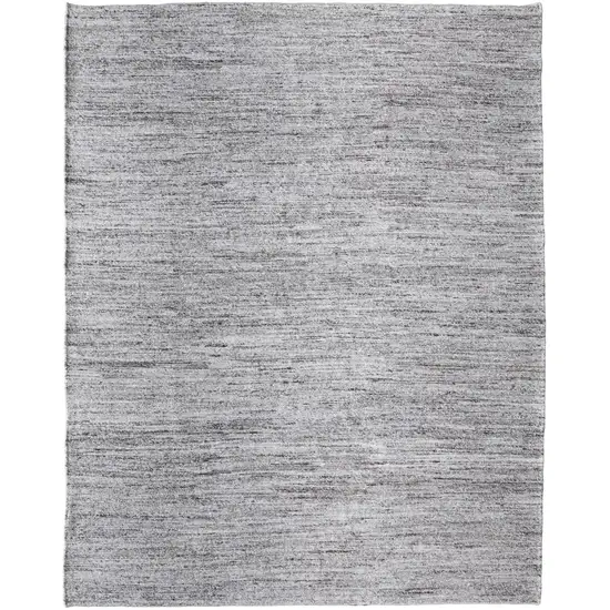 Gray And Brown Handmade Indoor Outdoor Area Rug Photo 1
