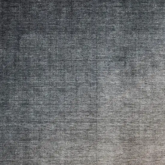 Gray And Brown Ombre Washable Area Rug With UV Protection Photo 3