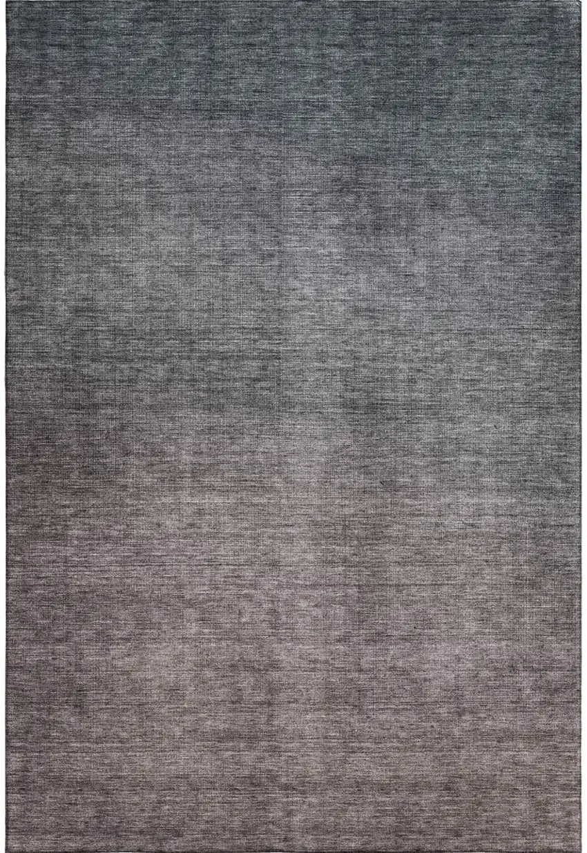 Gray And Brown Ombre Washable Area Rug With UV Protection Photo 1