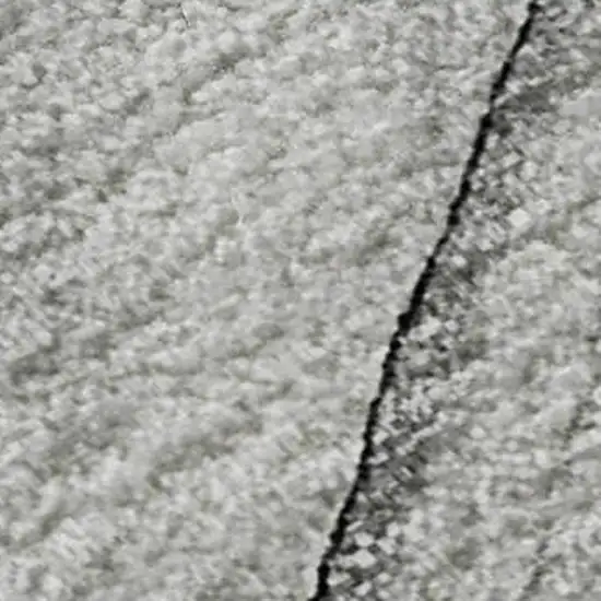 Gray And Charcoal Abstract Washable Area Rug With UV Protection Photo 4