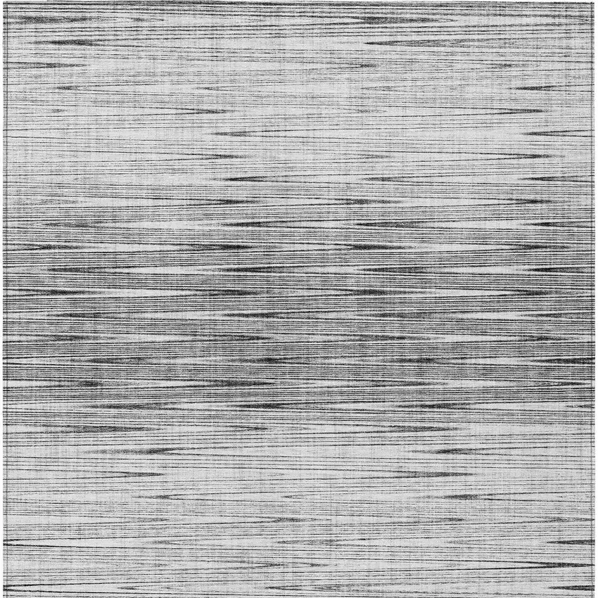 Gray And Charcoal Abstract Washable Indoor Outdoor Area Rug Photo 7