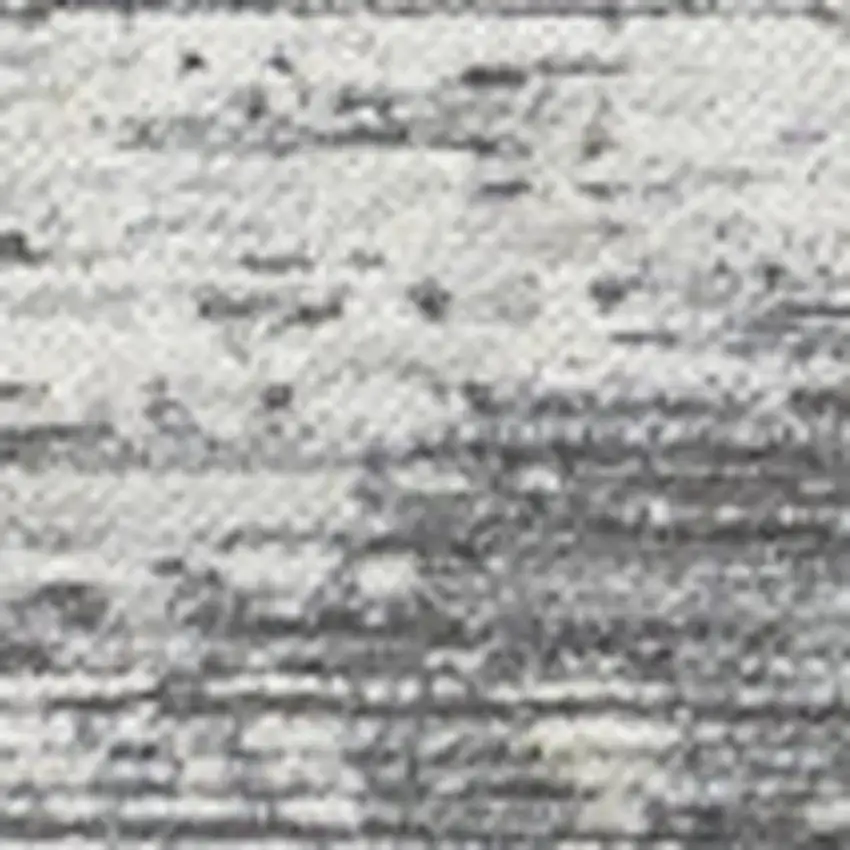 Gray And Charcoal Geometric Area Rug Photo 4