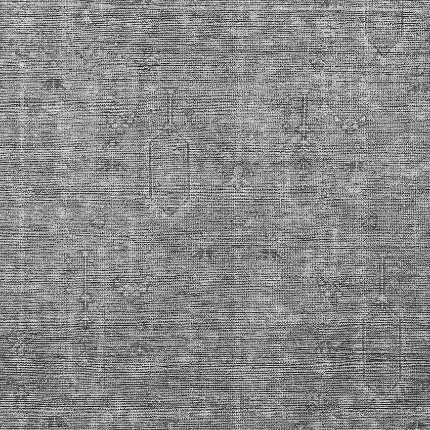 Gray And Charcoal Southwestern Washable Indoor Outdoor Area Rug Photo 6
