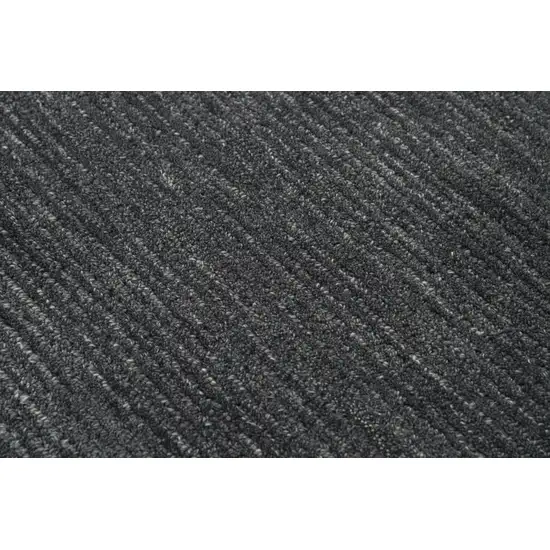 Gray And Dark Gray Wool Hand Tufted Area Rug Photo 4