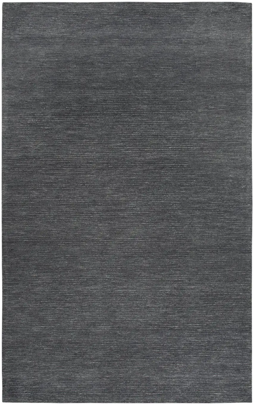 Gray And Dark Gray Wool Hand Tufted Area Rug Photo 1