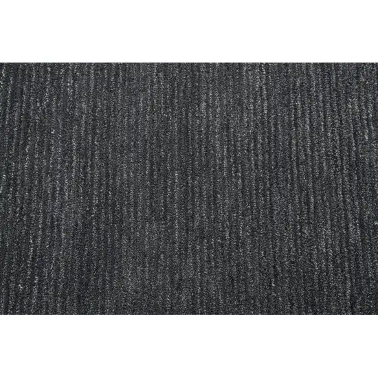 Gray And Dark Gray Wool Hand Tufted Area Rug Photo 3