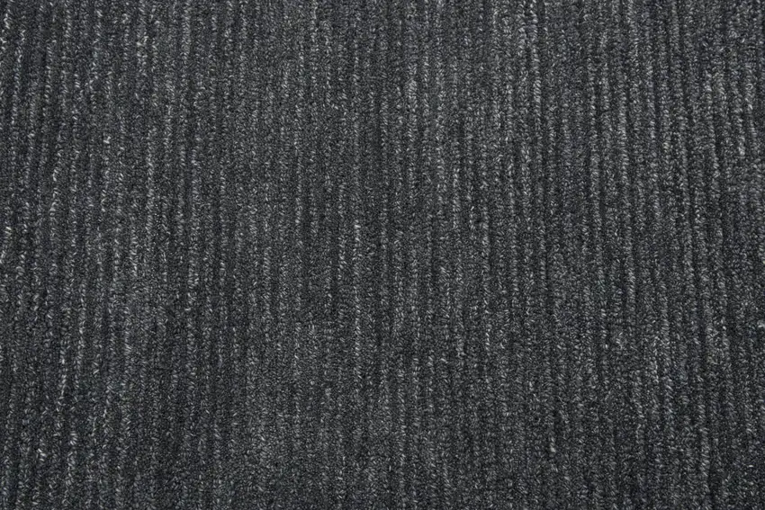 Gray And Dark Gray Wool Hand Tufted Area Rug Photo 3