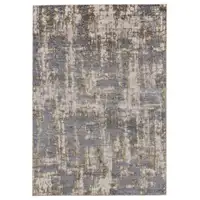 Photo of Gray And Gold Abstract Area Rug