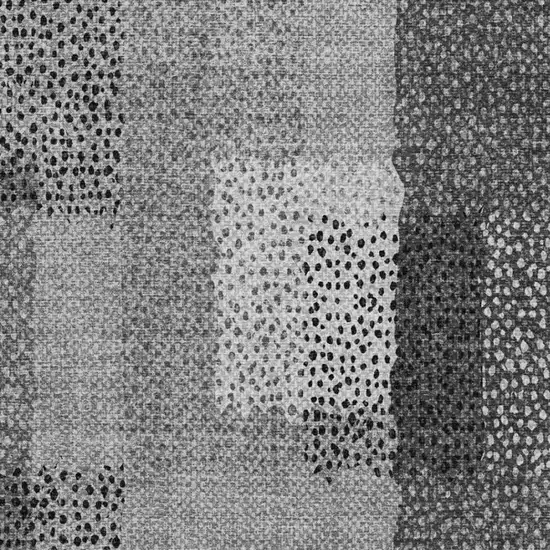 Gray And Graphite Abstract Washable Indoor Outdoor Area Rug Photo 6