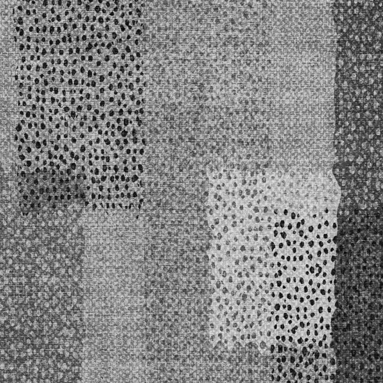Gray And Graphite Abstract Washable Indoor Outdoor Area Rug Photo 9