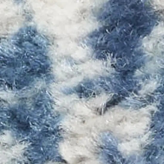 Gray And Ivory Abstract Area Rug Photo 2