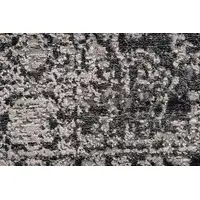 Photo of Gray And Ivory Abstract Stain Resistant Area Rug
