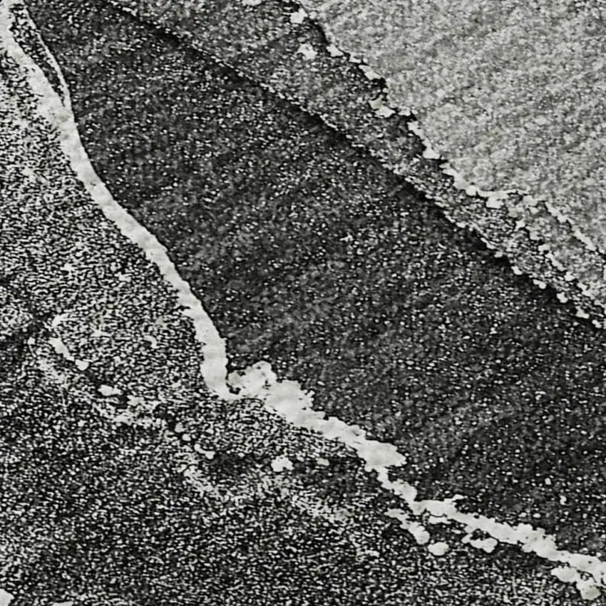 Gray And Ivory Abstract Washable Area Rug With UV Protection Photo 5