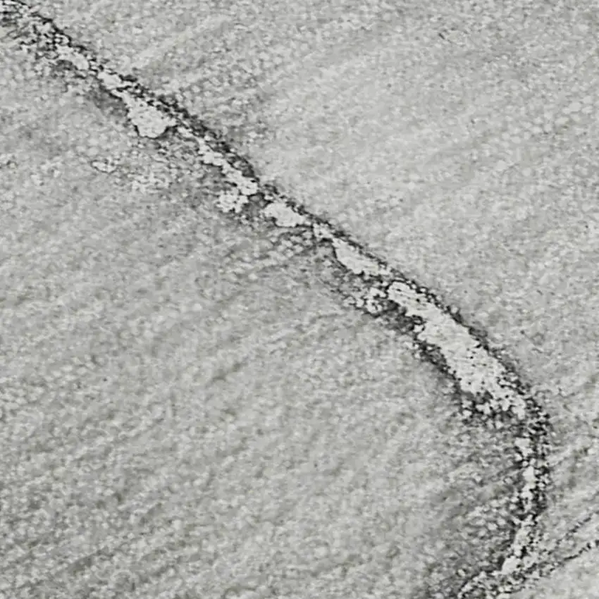 Gray And Ivory Abstract Washable Area Rug With UV Protection Photo 4