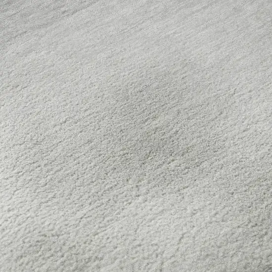 Gray And Ivory Abstract Washable Area Rug With UV Protection Photo 9