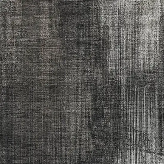 Gray And Ivory Abstract Washable Area Rug With UV Protection Photo 3