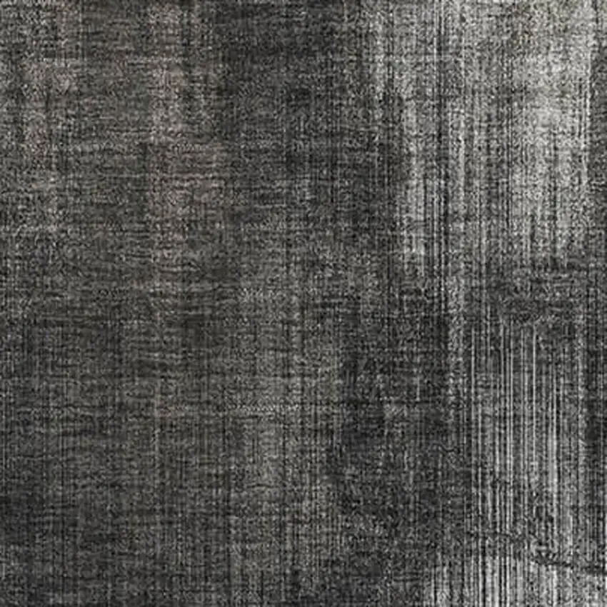 Gray And Ivory Abstract Washable Area Rug With UV Protection Photo 3