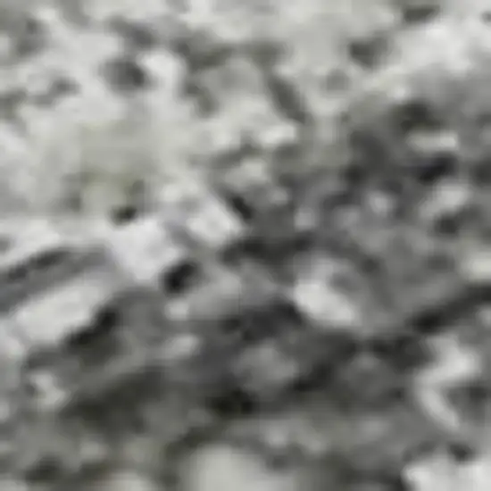 Gray And Ivory Abstract Washable Area Rug With UV Protection Photo 5