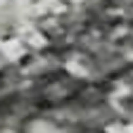 Gray And Ivory Abstract Washable Area Rug With UV Protection Photo 4